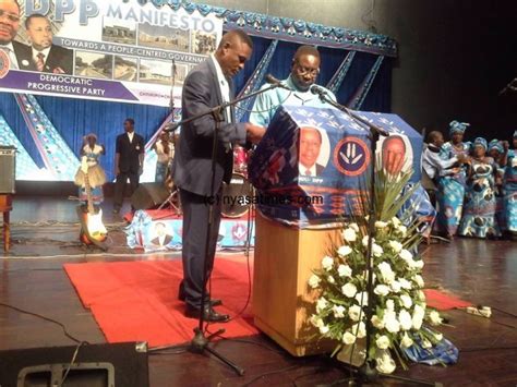 Dpp Unveils Manifesto Mutharika Promises To Lead Malawi To Prosperity