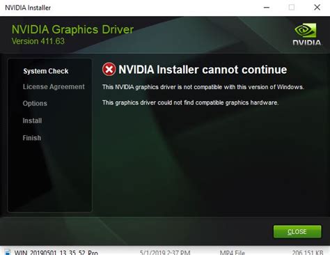 Intel(r) hd graphics 4600 v.20.19.15.5063 >. "Incompatible w/ This Version of Windows" Intel and NVIDIA ...