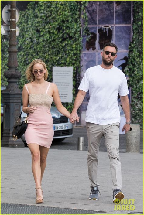 Jennifer Lawrence Cooke Maroney Hold Hands In Paris Photo 4126237