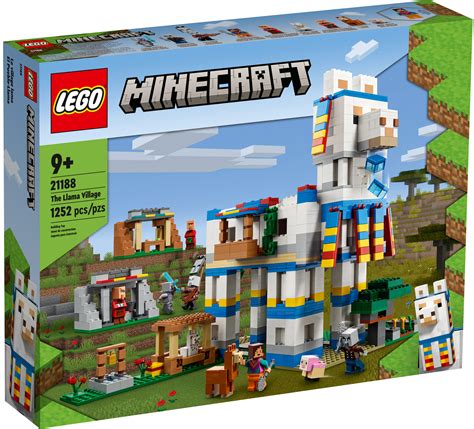 Lego 21188 Minecraft The Llama Village Animal House Toy Exotique