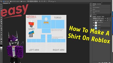 How To Make A Shirt Roblox Easy Simple