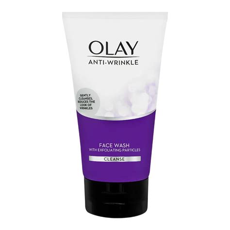 Olay Anti Wrinkle Face Wash Age Defying Cleanser Exfoliating Particles