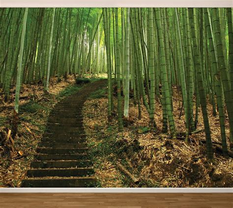 Bamboo Mural Bamboo Wall Mr Right Bedroom Murals Wall Murals