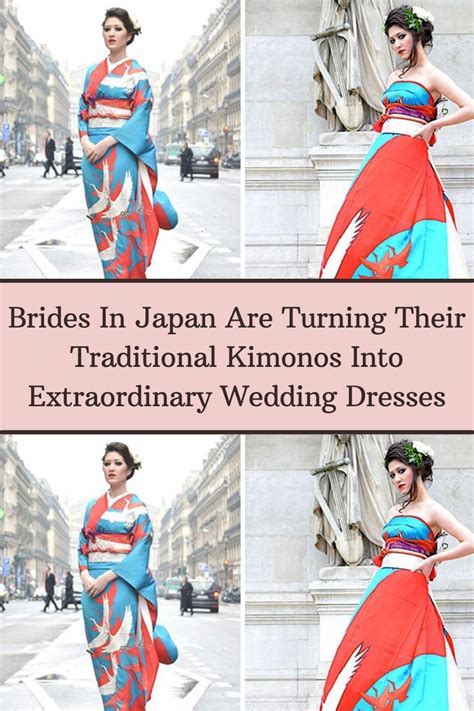 Brides In Japan Are Turning Their Traditional Kimonos Into