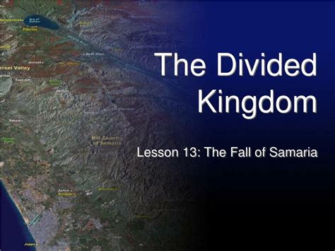 Ppt The Divided Kingdom Powerpoint Presentation Free Download Id
