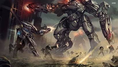Battle Mech Concept Sci War Wallpapers Artwork