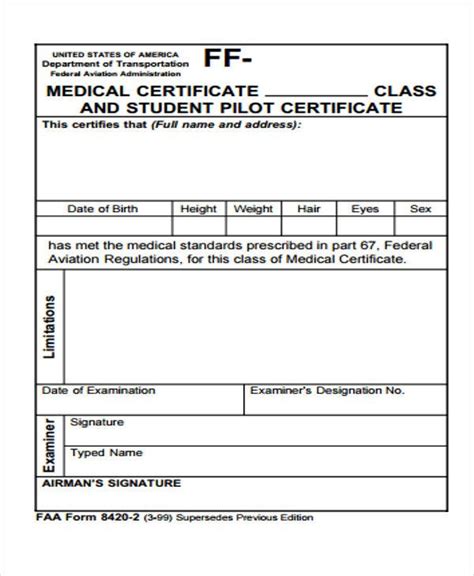 46 Medical Certificate Samples Word Psd Ai