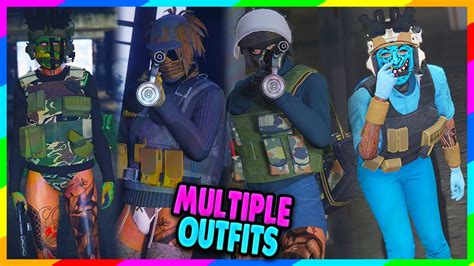Multiple Modded Female Rngmilitairy Outfits♡‌ Gta 5 Best Clothing