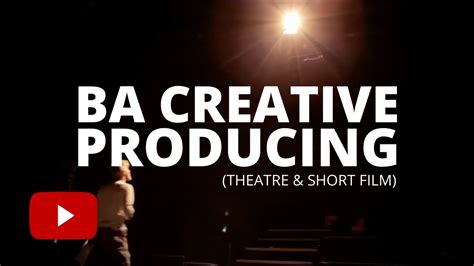 East 15 Acting School Ba Creative Producing Theatre And Short Film