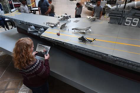 Uss Forrestal Model Sails To New Location At National Museum Of The Us