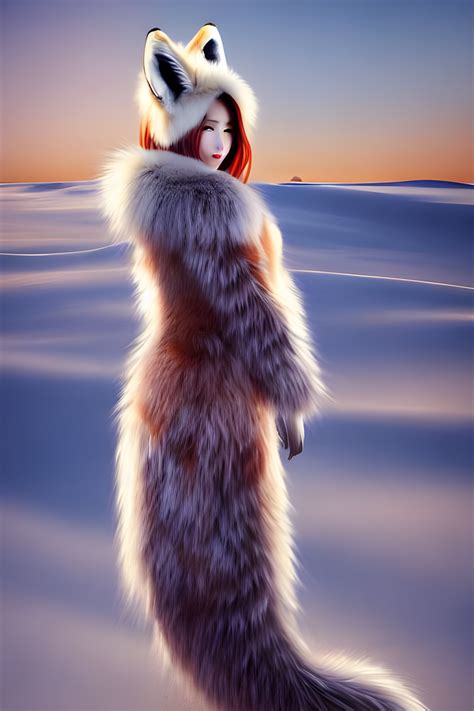 Snow Leopard Girl By Fudaihy On Deviantart