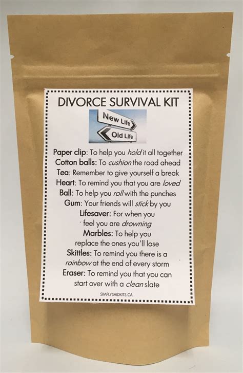 divorce survival kit simplysaidkits