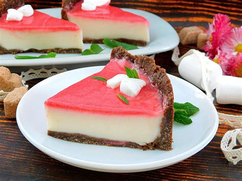 No Bake Marshmallow Cheesecake Recipe Of Pink Food