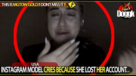Instagram Model Cries Because She Lost Her Account Usa