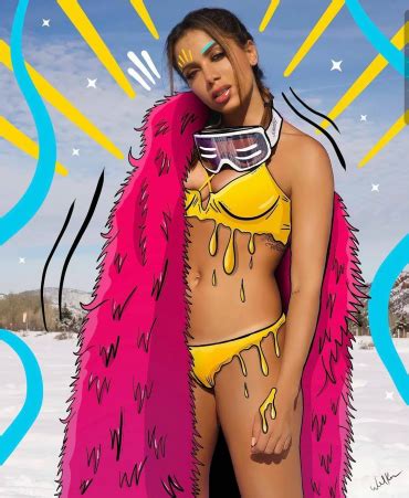 Anitta lanza Loco y en el videoclip apareció esquiando en sensual
