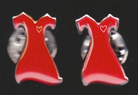 American Heart Association Red Dress Lapel Pins 2003 Lapel Pins Red