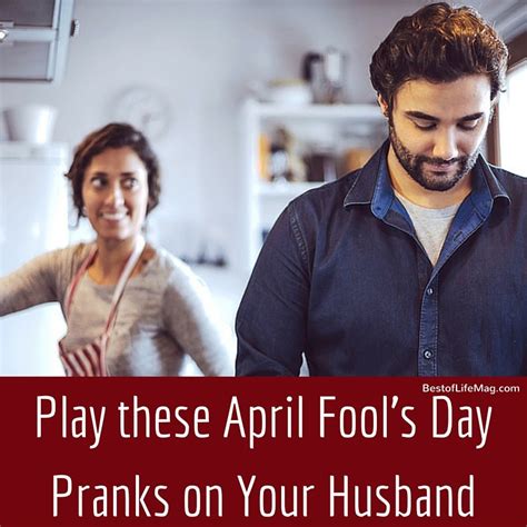 April Foods Day Pranks To Play On Your Husband