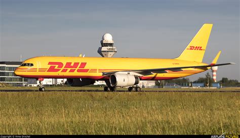 G Dhks Dhl Cargo Boeing 757 200f At Warsaw Frederic Chopin Photo
