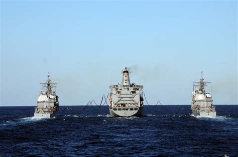 Pin on Military - US Navy - Ships - Underway Replenishment