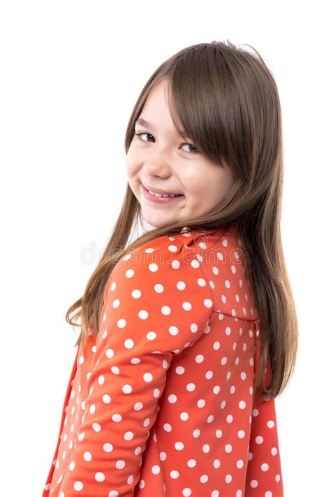 Closeup Portrait Of A Smiling Pretty Little Girl Stock Photo Image Of