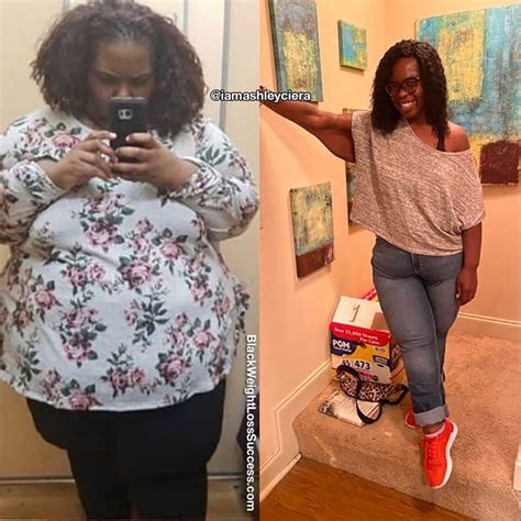 Ashley Lost Pounds Black Weight Loss Success Quick Weight Loss