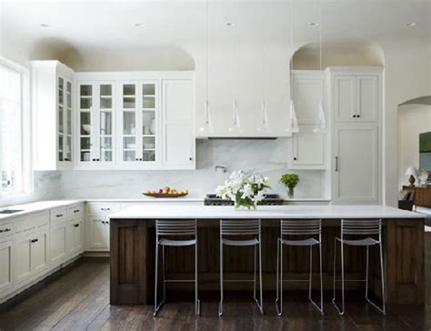 Try vertical cabinet doors that open upwards rather outwards. Refacing Your Kitchen With White Cabinet Doors | Cabinets ...
