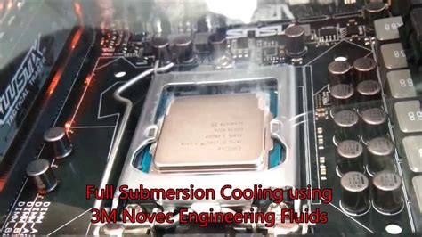 Computer Liquid Cooling Submersion With 3m Novec Youtube