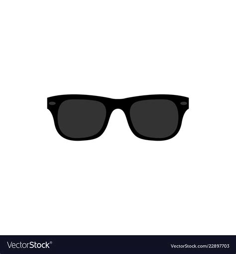 Sunglasses Graphic Design Template Royalty Free Vector Image