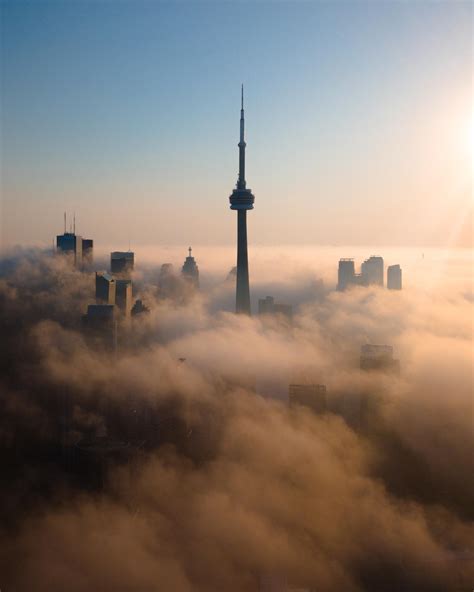 The Fog From Yesterday Morning Toronto