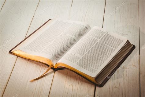 Open Bible On Table — Stock Photo © Wavebreakmedia 68954169