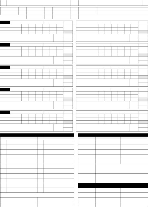 Volleyball Score Sheet In Word And Pdf Formats