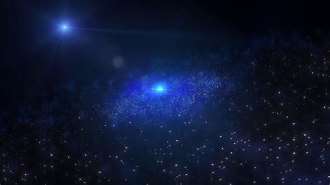 4k Blue Galaxy Classic Motion Background Aavfx Live Wallpaper