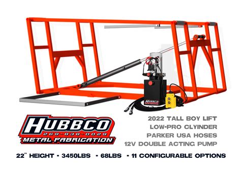 Hubbco Race Car Lift Tall Boy Hubbco Pit Lifts Tools Cnc