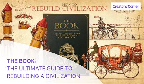 The Book The Ultimate Guide To Rebuilding A Civilization Kickbooster