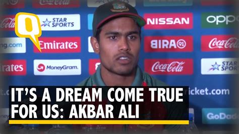 Bangladesh Skipper Akbar Ali Calls After Match Spat Unfortunate The Quint Youtube