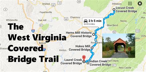 Travel This Covered Bridge Trail In West Virginia
