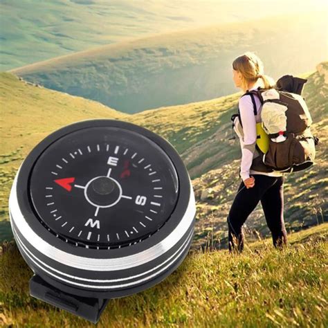 25mm Hiking Portable Mini Compass Outdoor Camping Climbing Direction
