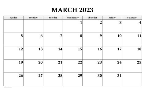 March 2024 Calendar Free Printable Pdf Xls And Png