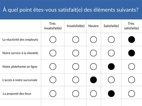 10 Types De Choix De Réponse Pour Questionnaires Client Inputkit