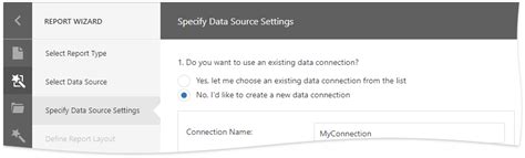Specify Data Source Settings Json Devexpress End User Documentation