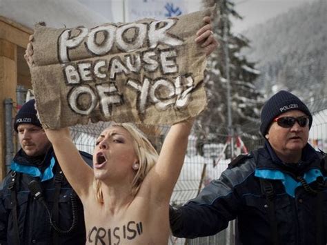 Protesters Say They Achieve More With Less Clothing