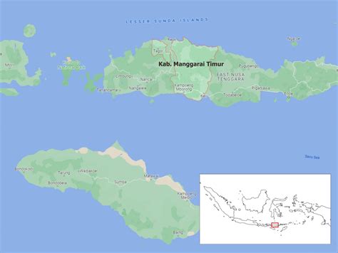 Peta Kota Peta Kabupaten Manggarai Timur Sexiz Pix