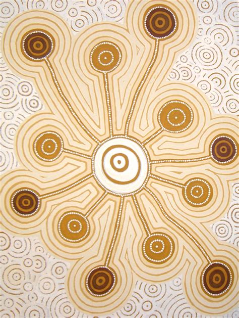 Aboriginal Painting Jukurrpa 101 By Walangari Karntawarra