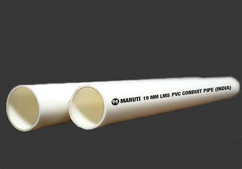 Maruti Ivory Mm Lms Pvc Electrical Conduit Pipe Type Light Lms Size Mm Diameter At Rs