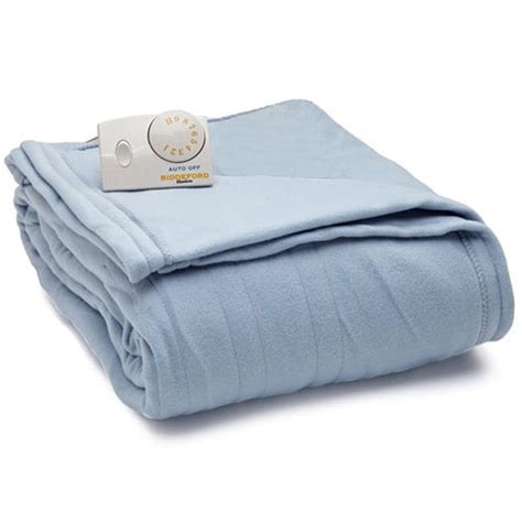 Biddeford 1021 9032108 535 Comfort Knit Fleece Electric Heated Blanket