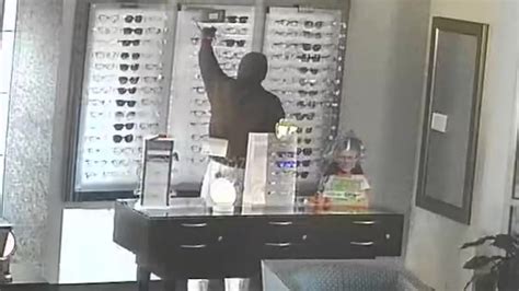 Caught On Video Thief Ransacks Westlake Eyeglass Store