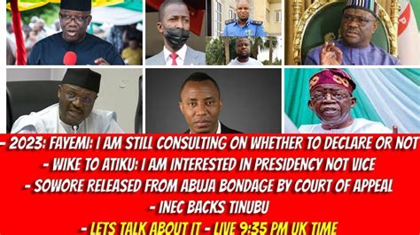 Sowore Freed From Abuja Bondage By Appeal Court Wike I Want 1st Not