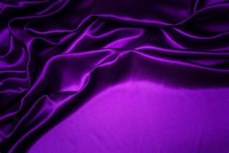 Hd Wallpaper Purple Background Silk Fabric Folds Texture