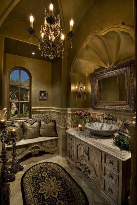 Italian Villa Tuscan Bathroom Decor Tuscan Bathroom Beautiful Bathrooms