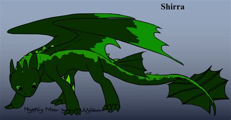 Wanted to create the ultiment furry maker, but its bugged out at the moment. Shirra Night Fury Maker by Silverfang98 on DeviantArt